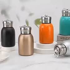 Custom Premium Stainless Steel Flask Bottle 350ml with Laser Engraving | Leak-Proof | Hot & Cold | Multicolour print view 4