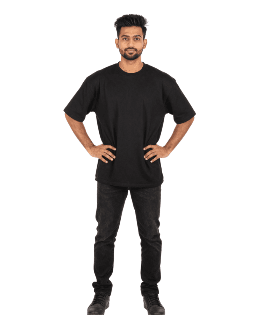 Custom Personalized T-Shirt – Upload Your Photo & Customize | Oversized print view 1