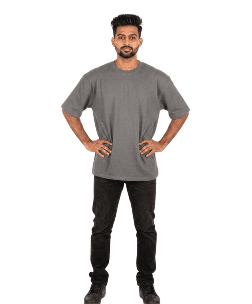 Custom Personalized T-Shirt – Upload Your Photo & Customize | Oversized print view 3