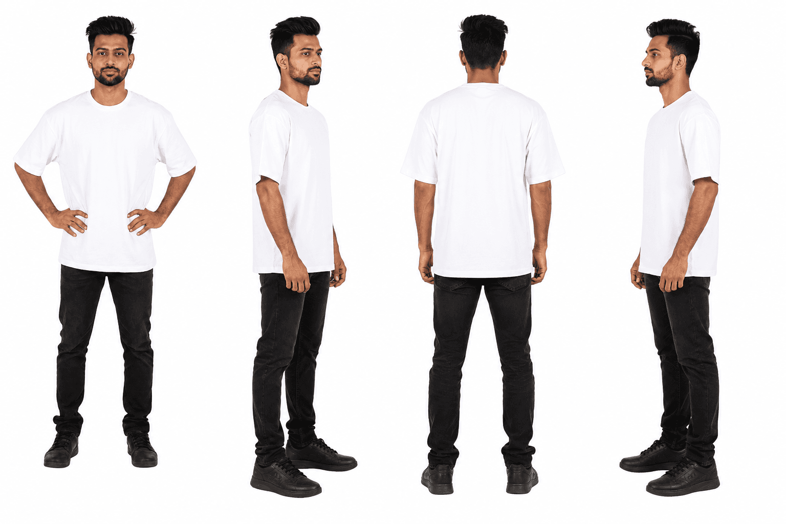 Custom Personalized T-Shirt – Upload Your Photo & Customize | Oversized print view 6