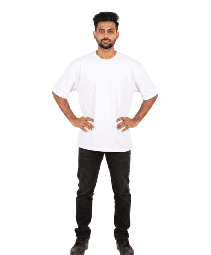 Custom Personalized T-Shirt – Upload Your Photo & Customize | Oversized print view 5